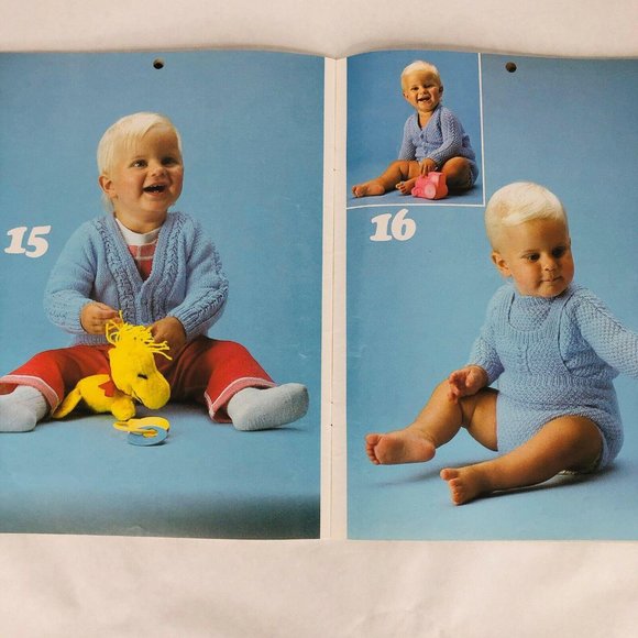 Fairy Tale Baby Book Susan Bates Knitting Pattern Book 17340 Babies to 3 Years - Picture 10 of 12